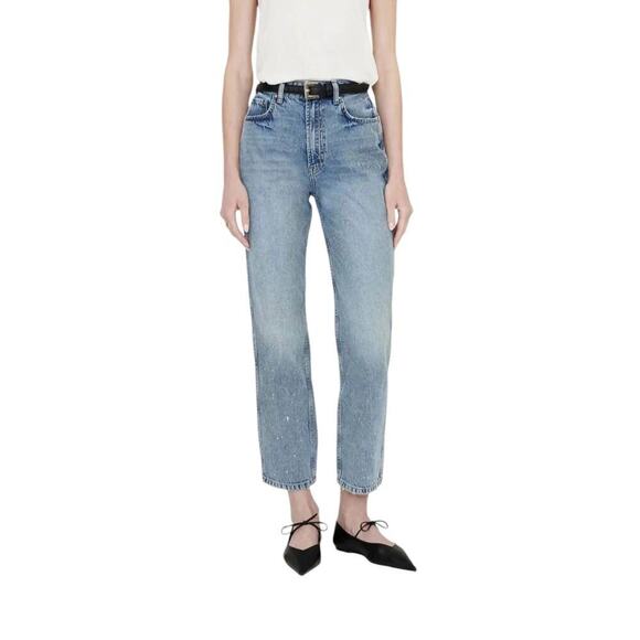 Anine Bing Vin Paint Splatter Jeans Size 25 - Picture 1 of 11